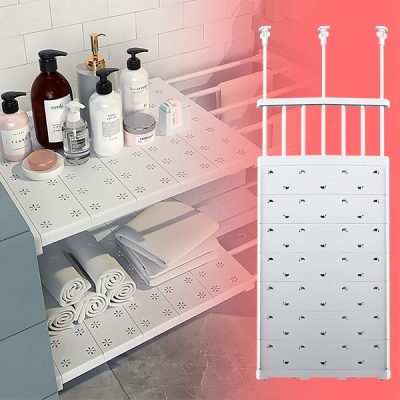 Mensola Estensibile a Pressione (48-80 cm, Senza Forare) | SHELFEXPEND