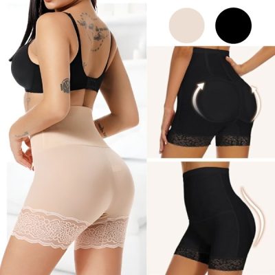 Mutandine Modellanti a Vita Alta - Set di 2 (Nero + Beige) | LACYFIT