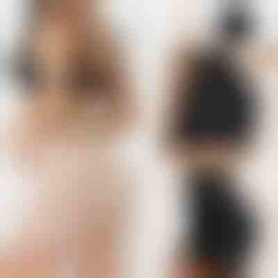 Mutandine Modellanti a Vita Alta - Set di 2 (Nero + Beige) | LACYFIT