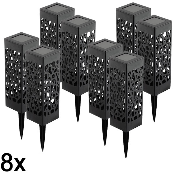 4x Lampada solare (set da 2 pezzi) | GARDENIAS