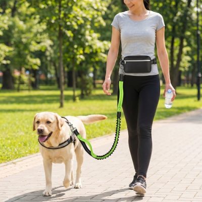 Guinzaglio da corsa indossabile per cani | DOGZIP