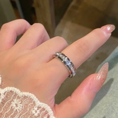 Anello Rotante Antistress in Zirconia - Set di 3 Colori | LUXRINGS