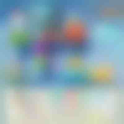 Giocattolo da bagno con ventosa rotante (27 pz/set) | OCTOYFUN