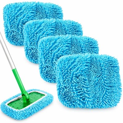 Panni per mocio in microfibra riutilizzabili (4 pezzi) | MOPORA